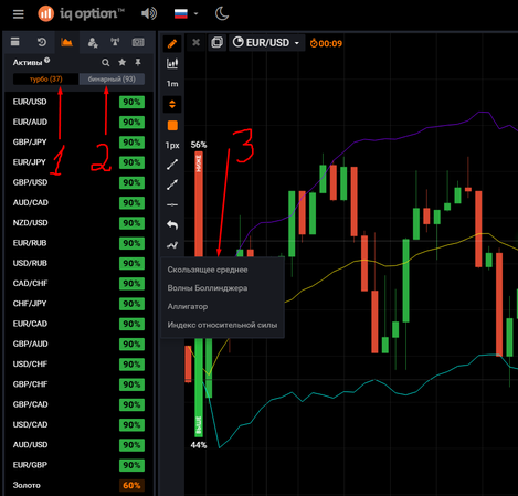 турбо и бинарный опцион в Iq Option.png